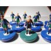 Subbuteo Andrew Table Soccer Newcastle United 1997-98 away on Classic Hasbro Bases